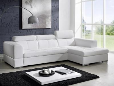 Kanizsa Trend Watch bőr sarokgarnitúra: Modern, ágyazható ülőgarnitúra 3 db fokozatosan állítható, racsnis fejtámlával. Opcionálisan felnyíló ágyneműtartóval felszerelve is kérhető. Az ülőgarnitúra ára a választott bőrtípus (Punch, Duca) szerint változik. Háfala valódi bőrrel bevont, így térben elhelyezhető. Kétféle sarok változatban, jobbos és balos kivitelben egyaránt rendelhető.  Áltagos rendelési idő: ~6-8 hét